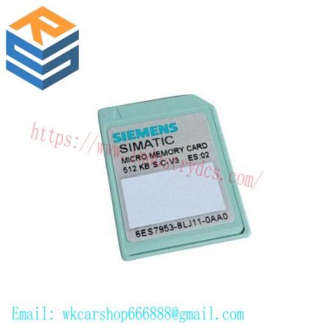 Siemens 6ES7 953-8LJ11-0AA0 Micro Memory Card for Industrial Control