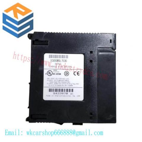 GE FANUC IC693MDL753G - Advanced Control Module for Industrial Automation