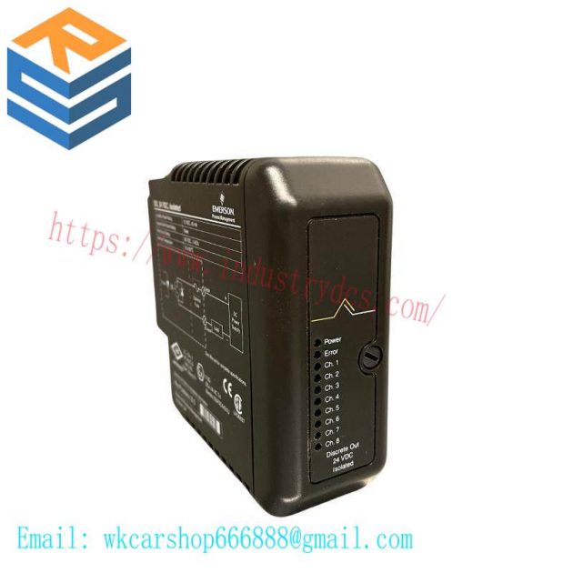 Emerson A6370DC Industrial Control Module