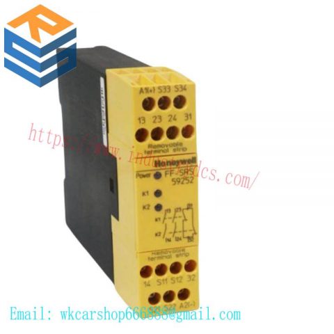 Honeywell FF-SRS59252 Safety Relay Module, Industrial Control Systems