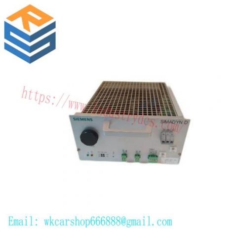 Siemens 6DD1683-0CC0 Power Supply; Manufacturer: Siemens