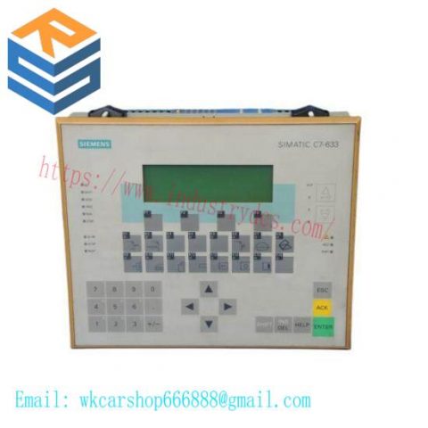 SIEMENS C7-633DP Compact Display & Control Unit, 6ES7633-2BF02-0AE3