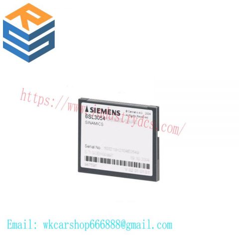 Siemens SINAMICS S120 CompactFlash card 6SL3054-0AA01-1AA0: Industrial Control System Module